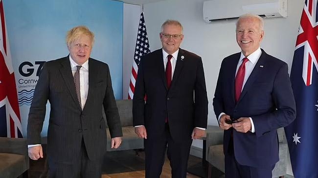 boris johnson scott morrison joe biden