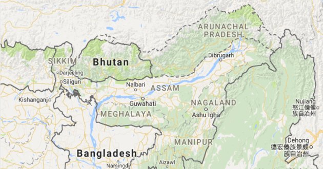 brahmaputra river map