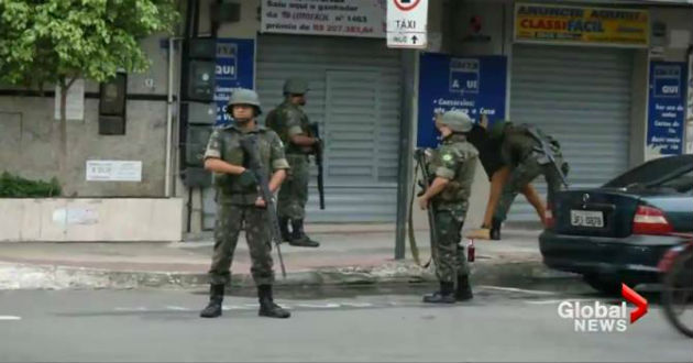 brazil police strike