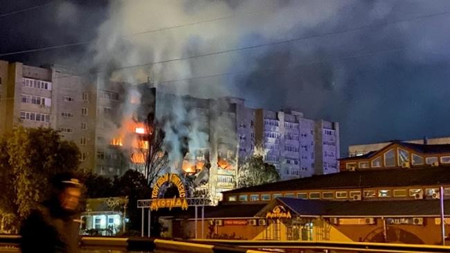 building burn