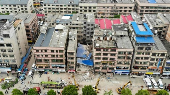 building collapse china