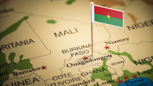 burkina faso lost map