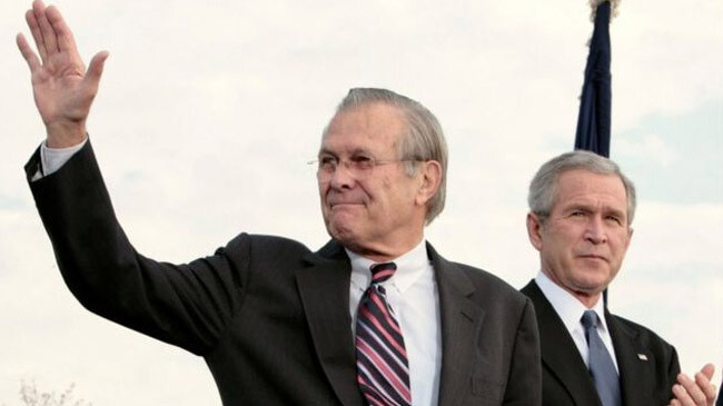 bush donald rumsfeld