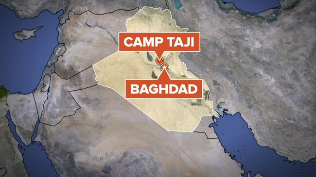camp taji in baghdad