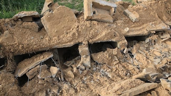 cemetery destroyed by israeli military