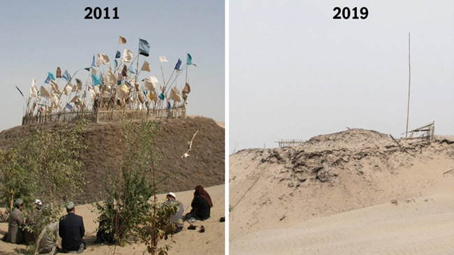 cemetery destroyed in xinjiang