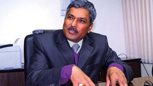 central bank governor maha prasad adhikari