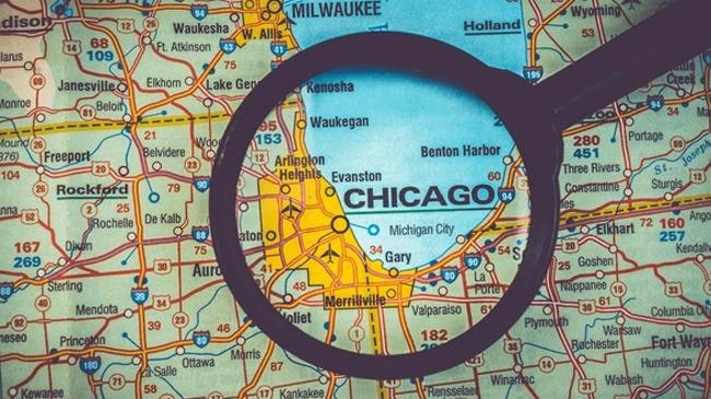 chicago map