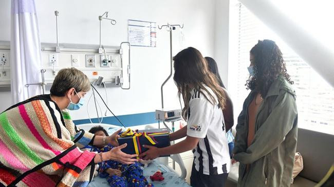 children in hospital