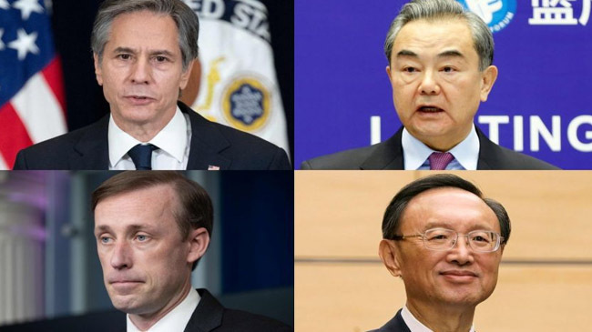 china and us four top diplomats