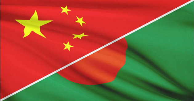 china bangladesh flag