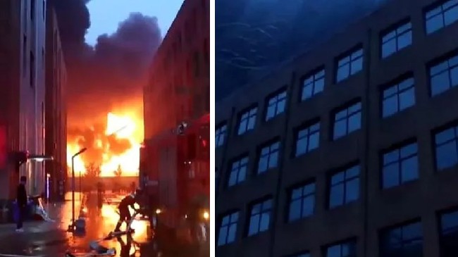 china factory fire