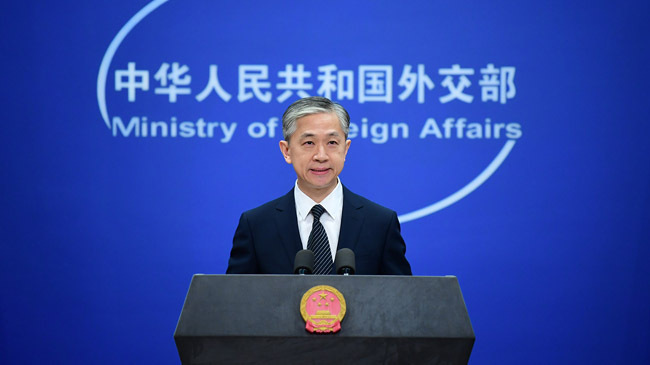 china fm spokesman wang wenbin