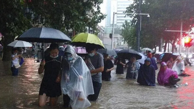 china red alert five cities