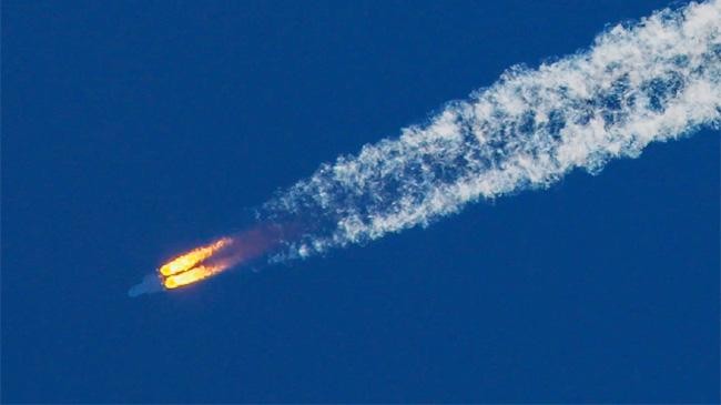 china rocket back earth