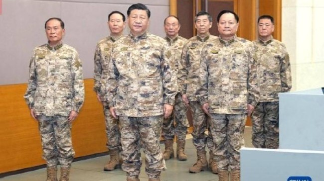 china xi jinping army