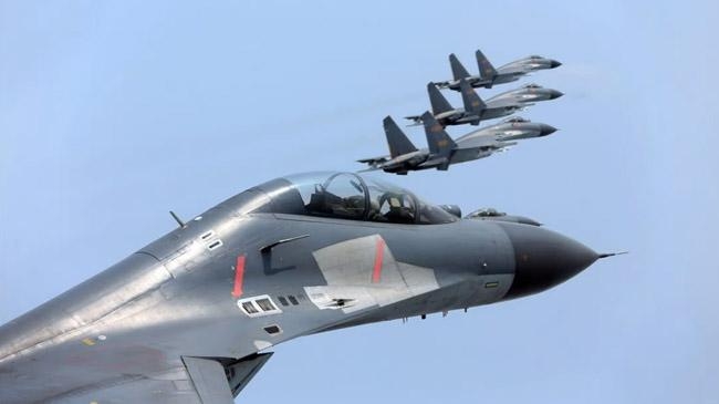 chinese warplanes in taiwan