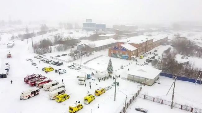 coal mine explosion russia