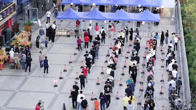 corona in china again