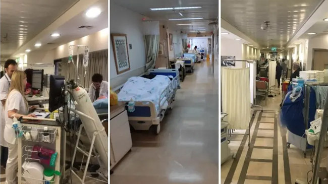 corona in israel hospital