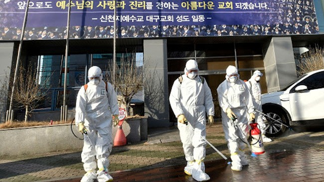 corona infected died in south korea