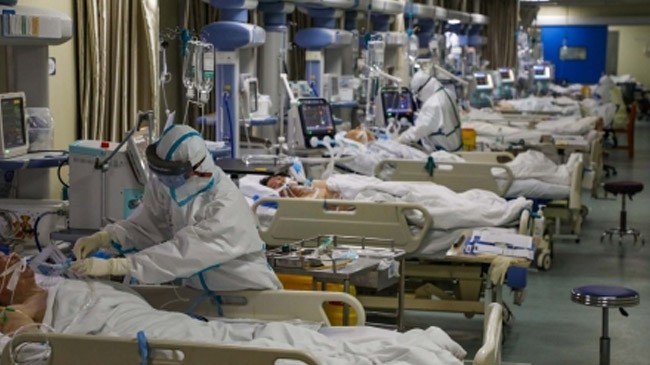 coronavirus in hostital