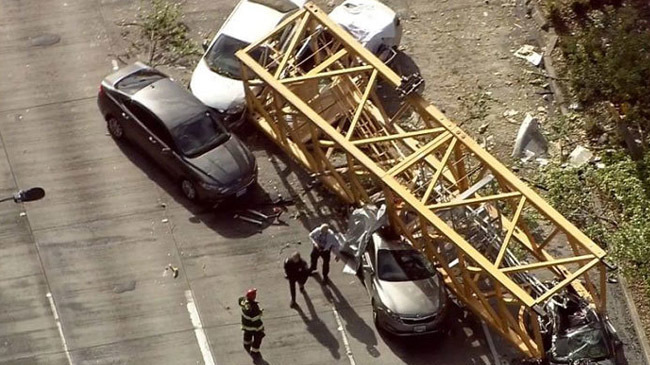 crane accident on google campus