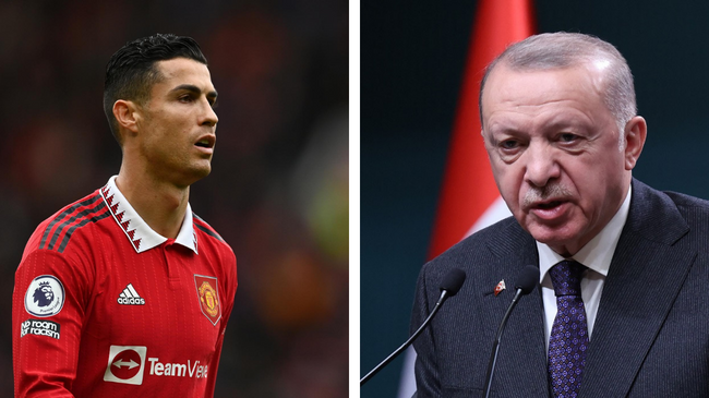cristiano ronaldo recep tayyip erdogan