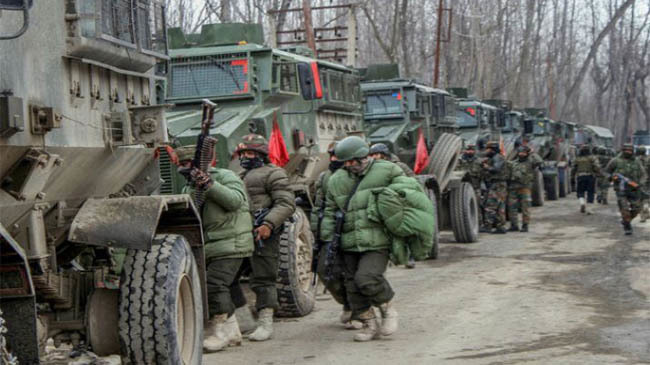 curfew kashmir
