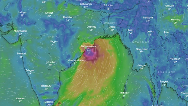 cyclone fani web images