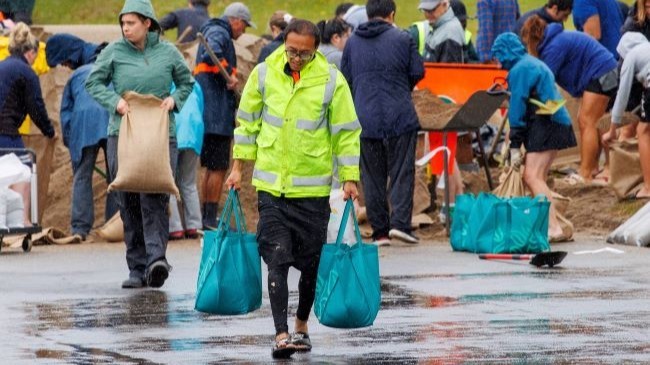 cyclone gabrielle rain