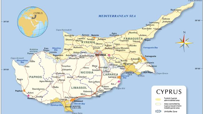 cypras map