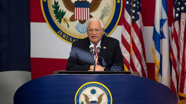 david friedman israel us embassador