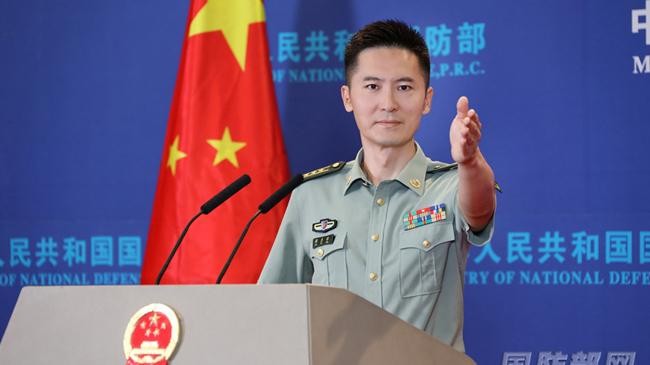 defense ministry spokesman colonel tan kefei