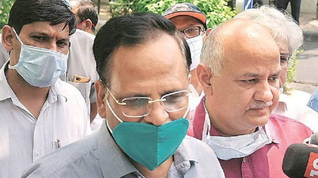 delhi minister satyendra jain