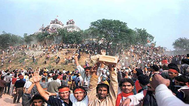 demolition babri masjid