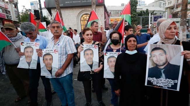 demonstration in ramallah