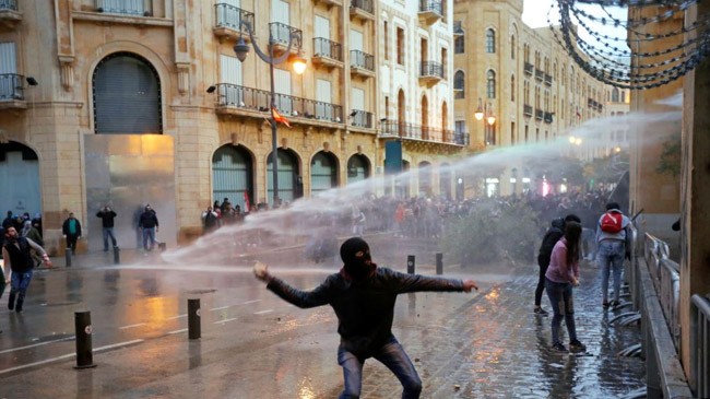 demonstrations in beirut