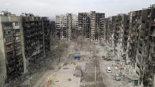 destroyed mariupol