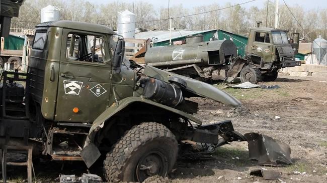 destroyed russian vehicles ukraine