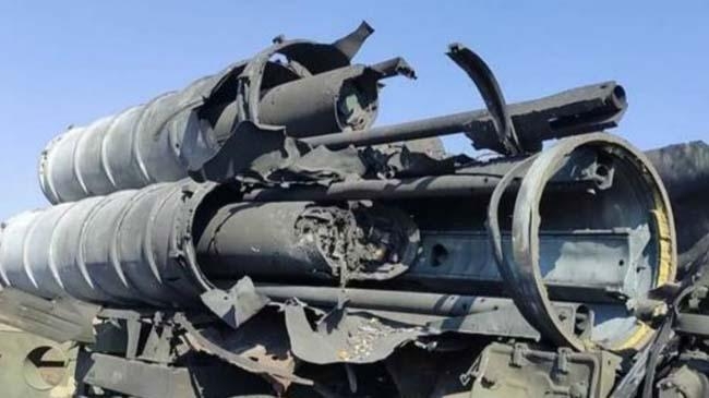 destroyed s 300 missile systems