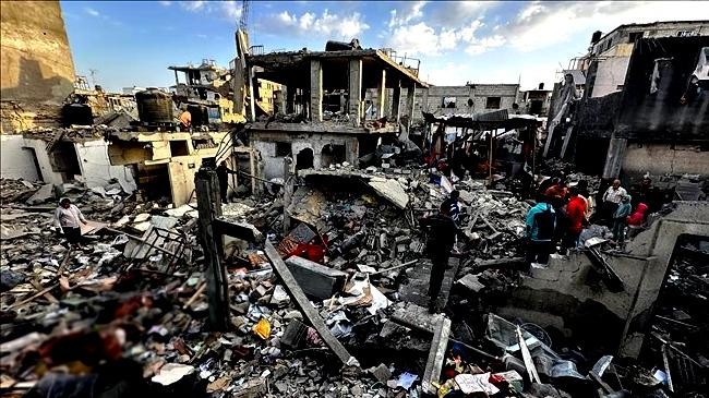 devastated gaza