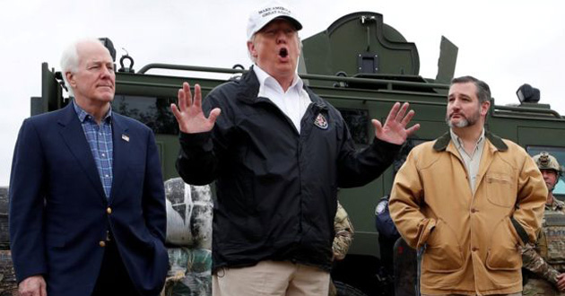 donald trump at texas