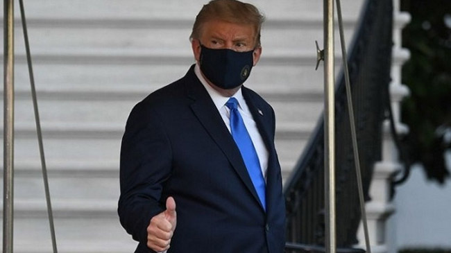 donald trump corona