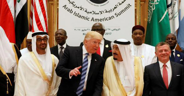 donald trump in saudi arabia