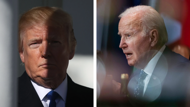 donald trump joe biden