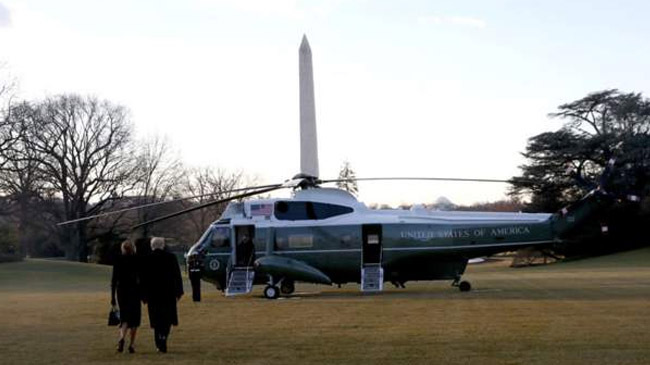 donald trump leave white house