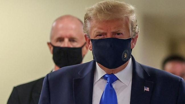 donald trump us president mask
