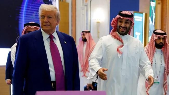donald trumpand mohammed bin salman