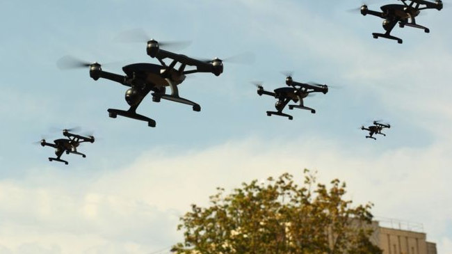 drone in kashmir